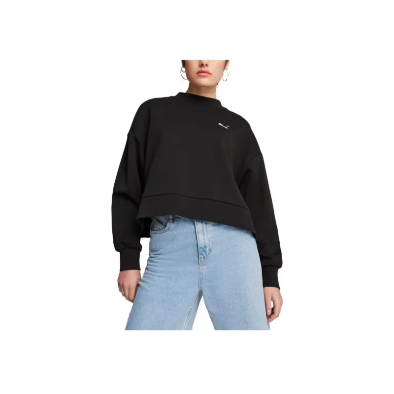 PUMA CLASSICS Sweatshirt Women's Black-2