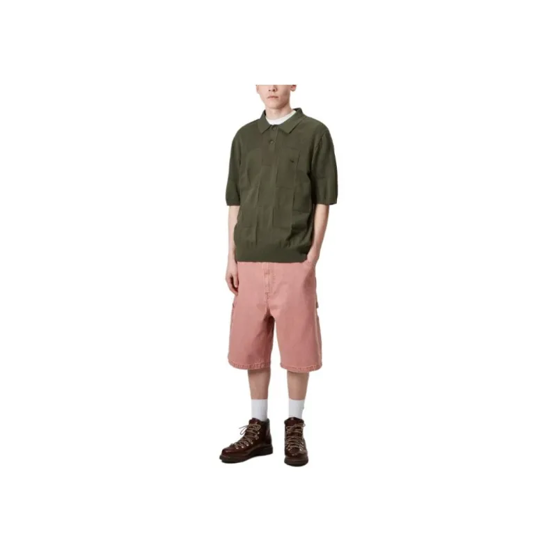 Carhartt WIP Checker Polo Shirt-3