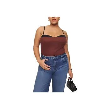 REFORMATION Melanie Top Es Camisole Women's Red