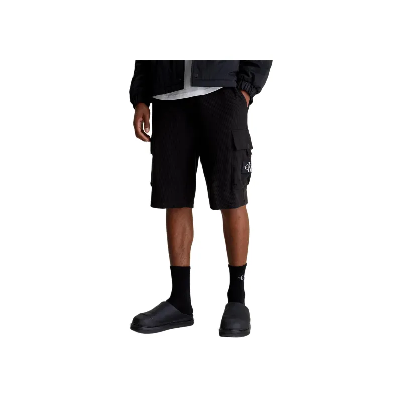 Calvin Klein Logo Badge Sweatshorts-3