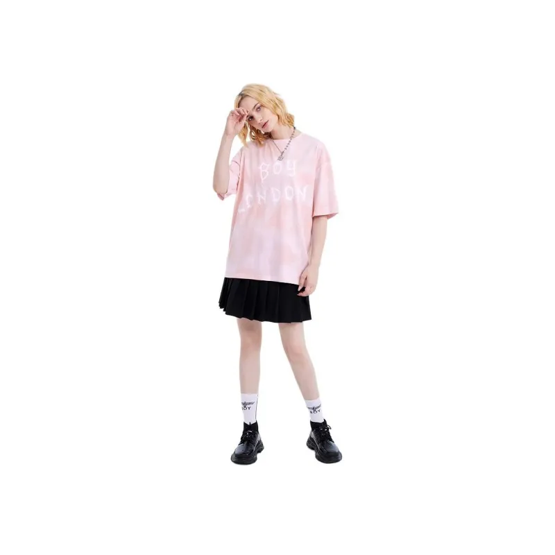 Boy London T Shirts Unisex Pink-2