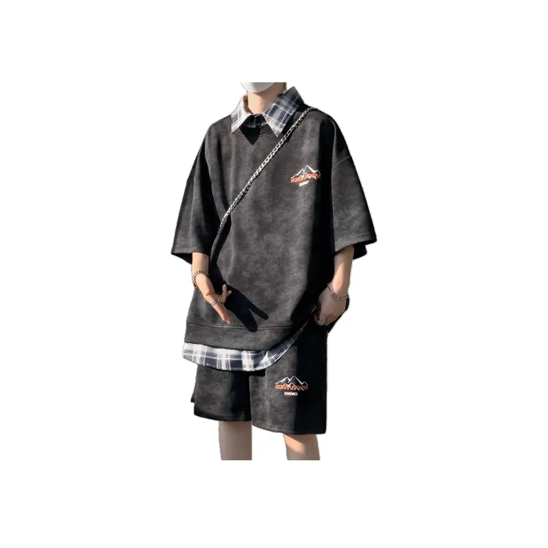 MARK WAFFLE Casual Sportswear Unisex-2