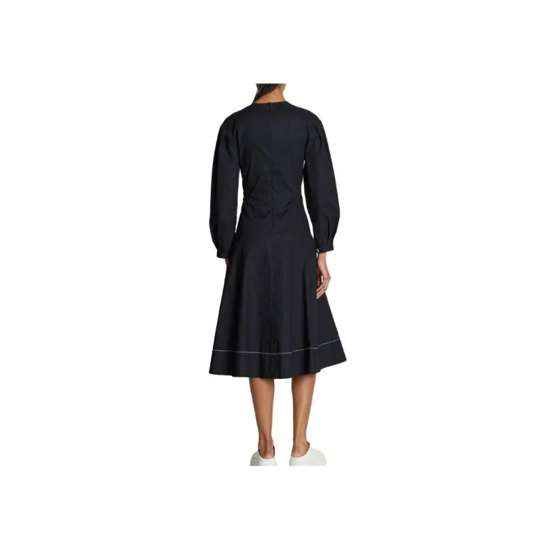 PROENZA SCHOULER White Label Nora Backless Poplin Dress-2