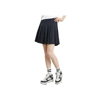 Sesame Street X ANTA X SESAME STREET/Sesame Street Co branded Casual Short Skirts Women's Black