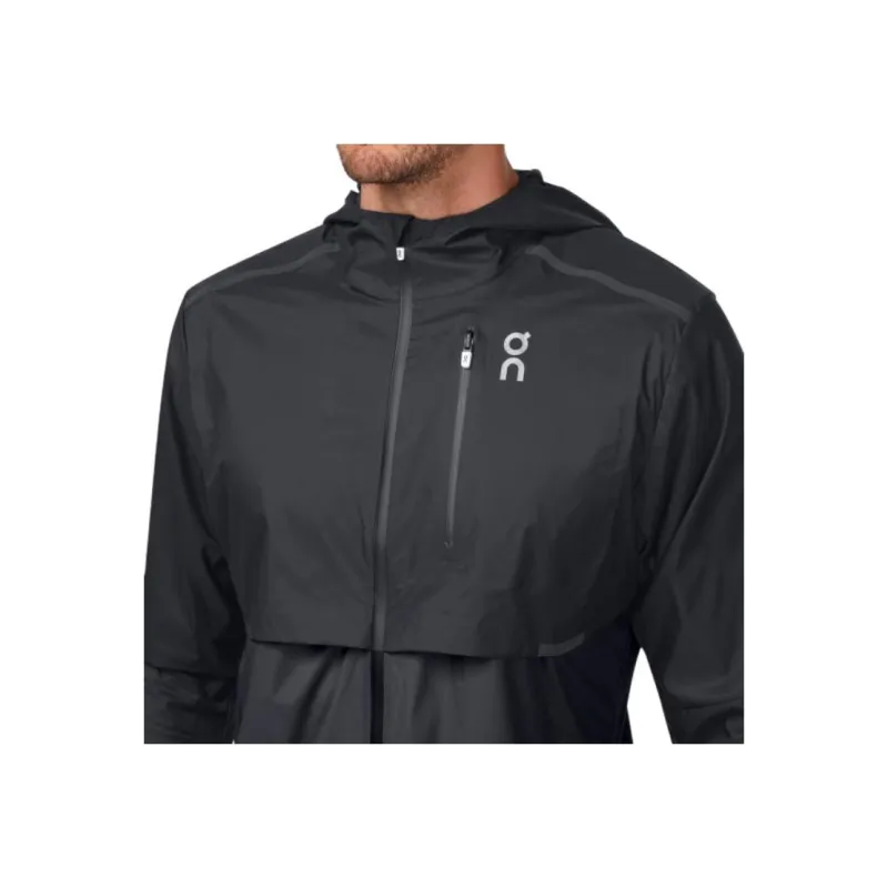 On Weather Jacket Jacket Men's Black/Dark Gray-2