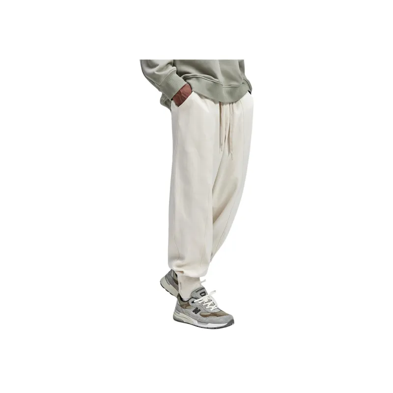 Bodydream Knitted Sweatpants With Regular Fleece Lining Unisex-22