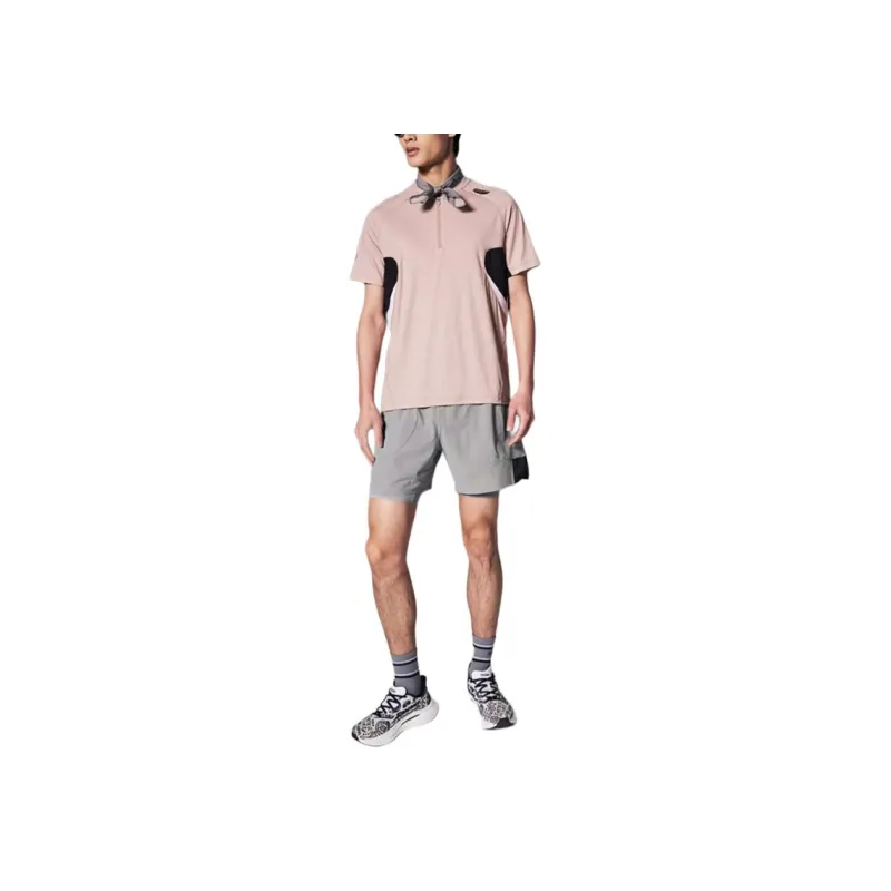 Saucony NATHAN BELL Collection Sports Shorts Unisex Cyan Bird Gray-2