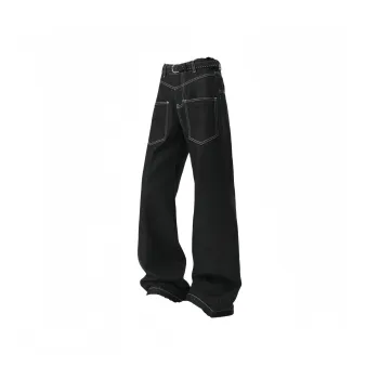 FFOMKE Jeans Unisex Original Denim Black