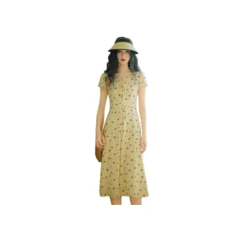 ANNECHEN Short Sleeved Dress Women's