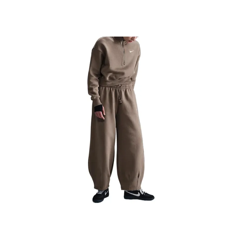 Nike Sportswear Phoenix Fleece Women's Mid Rise Oversized Tapered Pants-0