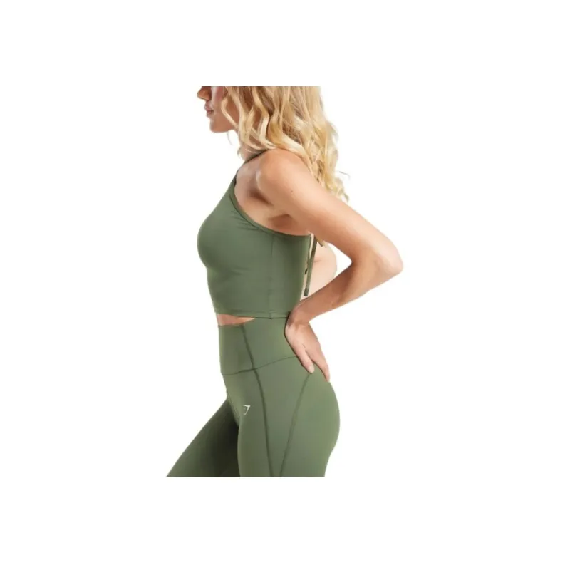 GYMSHARK Everyday Camisole Women's Olive Pit-2