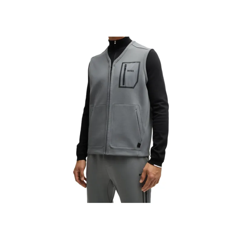HUGO BOSS Vests Men Gray-1