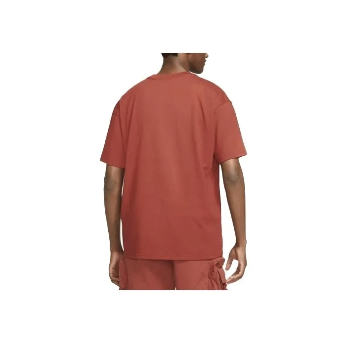 Nike ACG T Shirts Men Red Brown-1