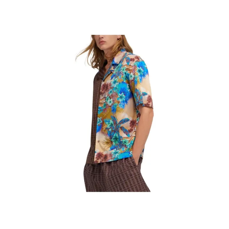 Roberto Cavalli SS24 Shirt Men's Brown-3