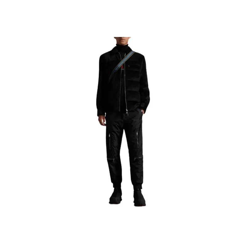 Moncler Corduroy Padded Bomber Jacket-1