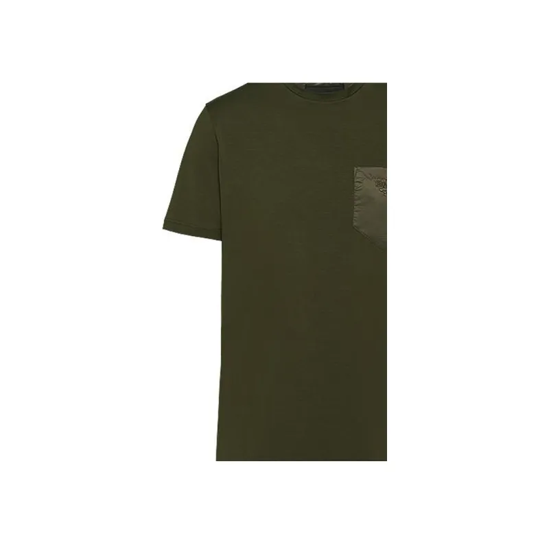 PRADA T-Shirts Men Army Green-5