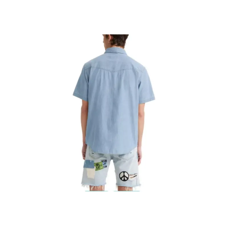 Levis Shirts Men Light Blue-3