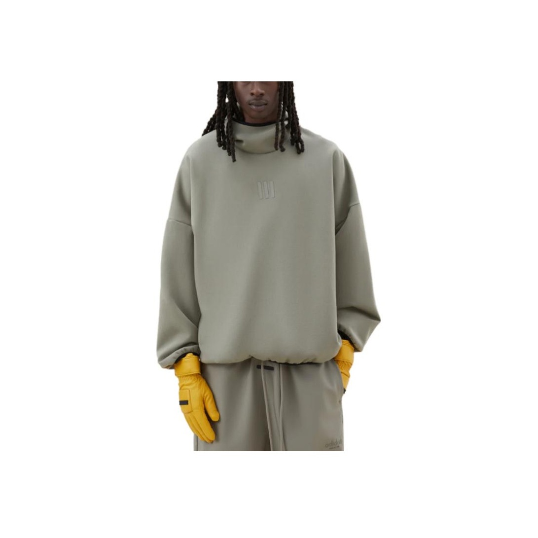 ★最新作★FEAR OF GOD ATHLETICS SUEDE FLEECE HOODIE FOG Essentials Athletics Suede Fleece Hoodie In USA Outlet