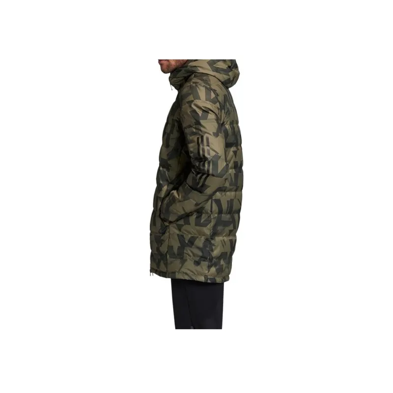 Adidas Down Jackets Men Olive Brown-2