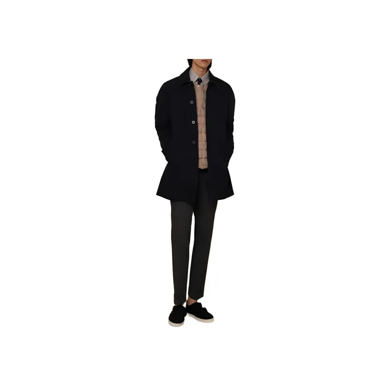 Hacikis Jackets Men Navy Blue-0