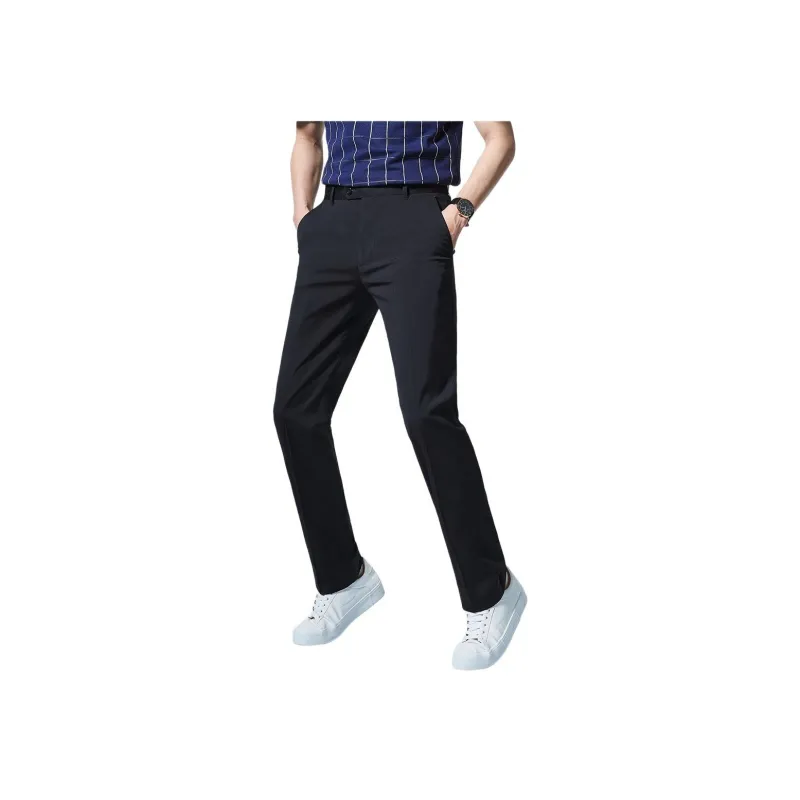 SHANSHAN Suit Trouser Men's Black-3