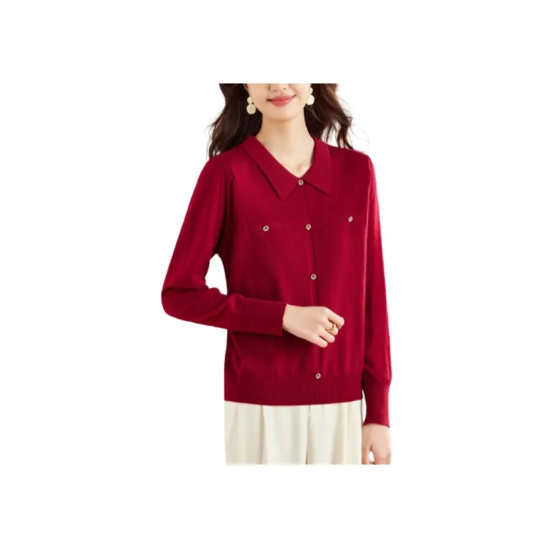 Korean style Sweaters Women's-4