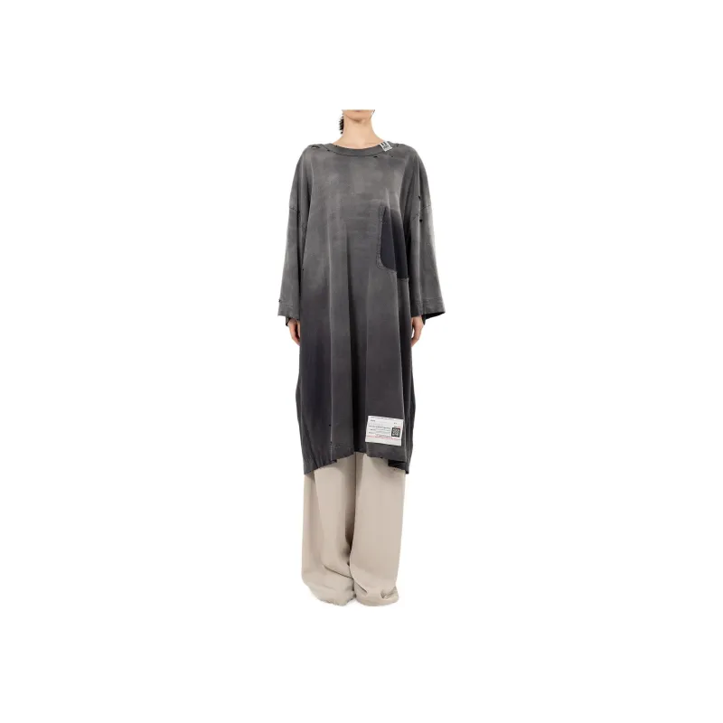 Maison Mihara Yasuhiro SS25 Long Sleeved Dress Women's Black-2