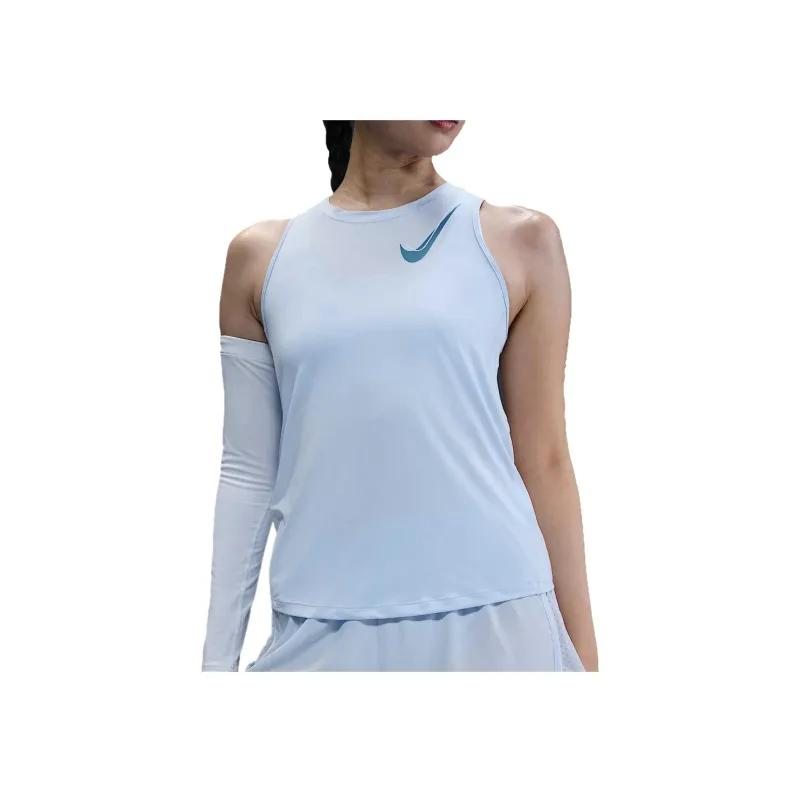 Nike DrySwoosh Sport Vests Women's Blue-1