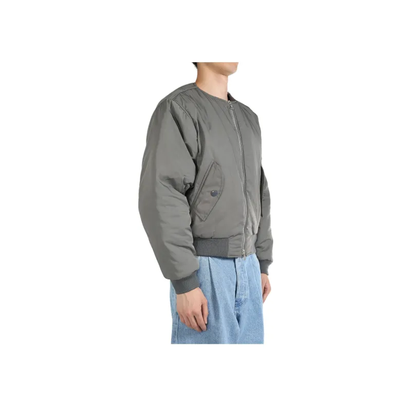 DRIES VAN NOTEN Zip Up Crewneck Jacket-2