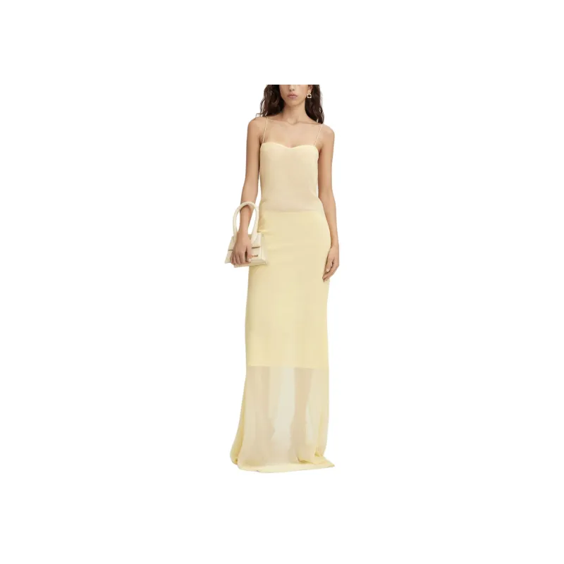 Jacquemus La Robe Brezza Slip Dress-1