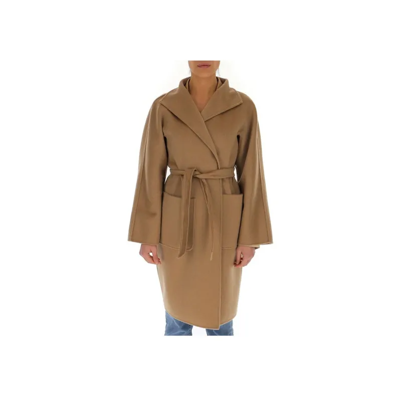 MaxMara Velvet Jackets Women's Brown-2