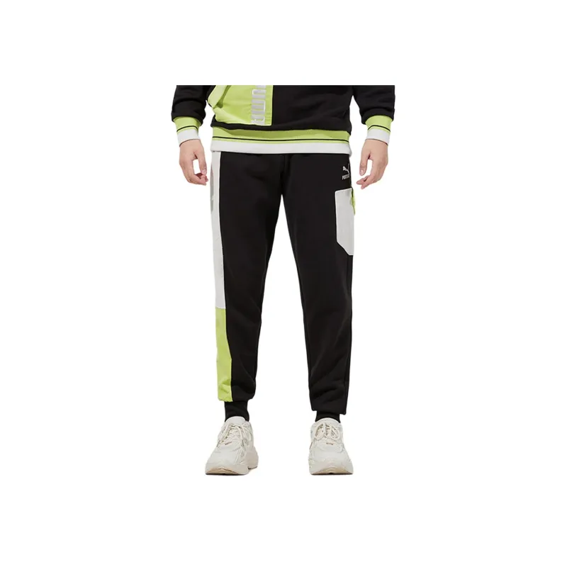 PUMA Sports Pants Men Black-2