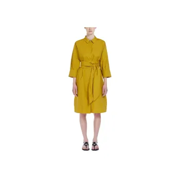 'S MAX MARA Long Sleeved Dresses Women's Yellow