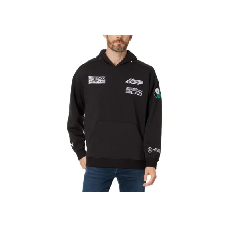 PUMA Sweatshirts Men Black-3