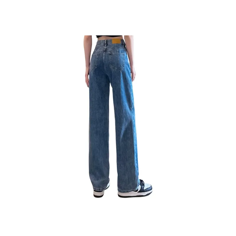 Tonlion Jeans Women's Moon White Blue-1