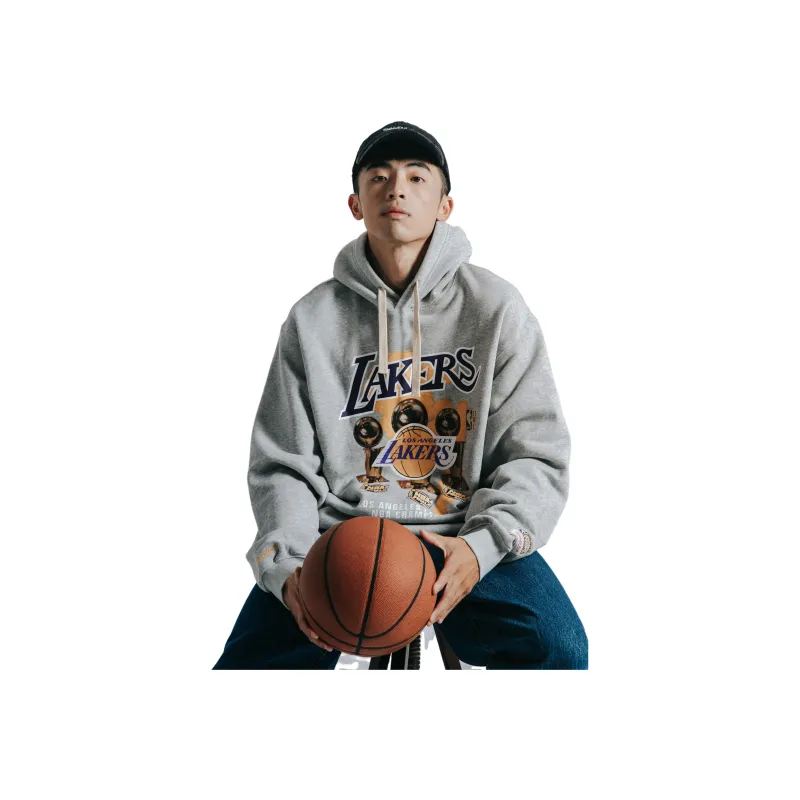 Mitchell & Ness Sweatshirt Unisex Gray-3