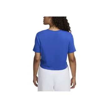 Nike Sportswear Essentials Series Drop Shoulder Sleeve T Shirt Women's Royal Blue