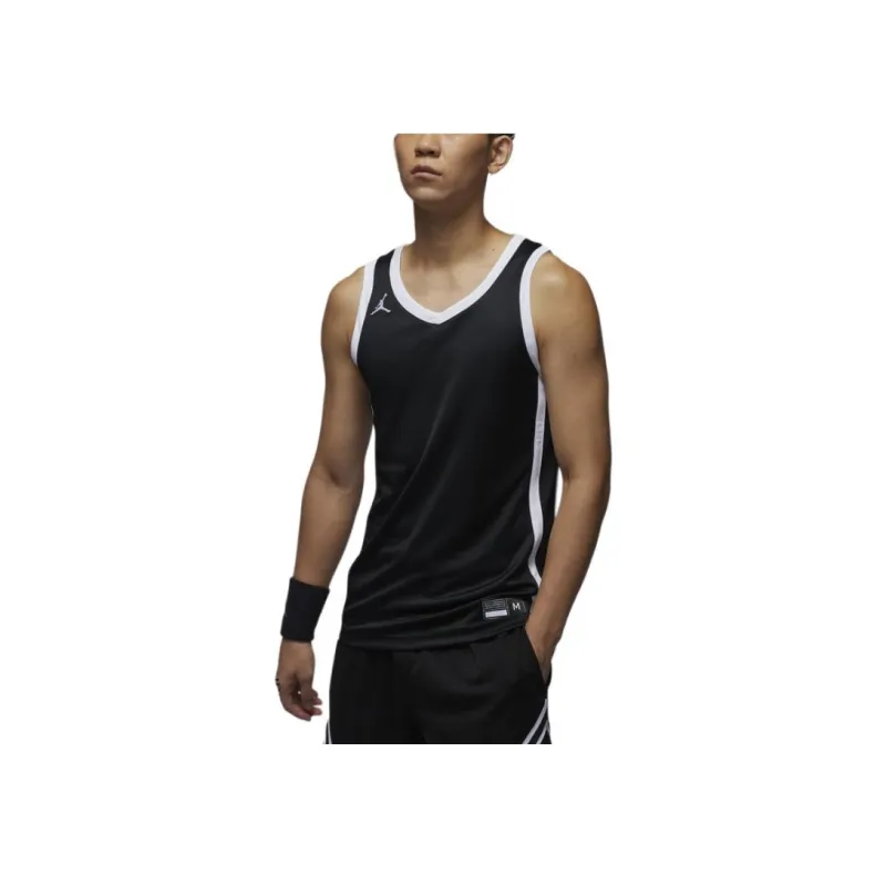 Jordan SS24 DRI FIT Basketball Jersey Men's Team Black-2