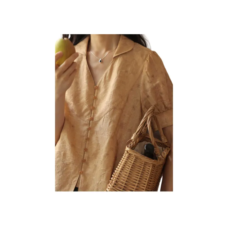 SOLIGHTER Shirt Women's Cameo Orange-1
