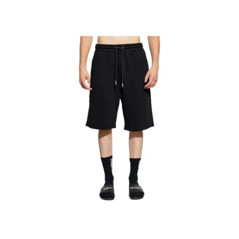OFF WHITE Logo print Track Shorts-2