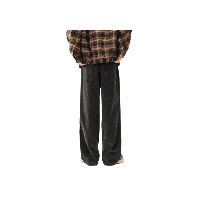 SONGS ALONG Casual Pants Women's Black-4