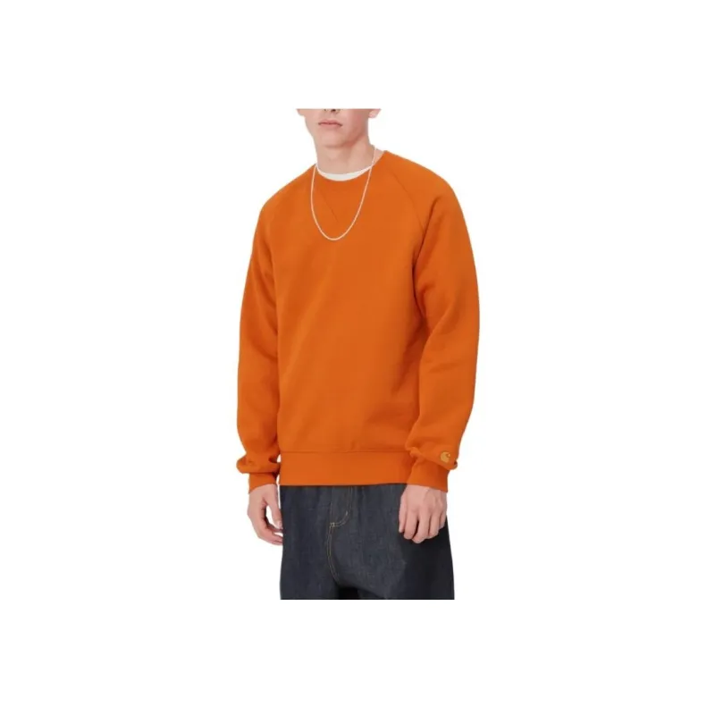 Carhartt WIP FW24 Sweatshirts Men Ginger Yellow-2
