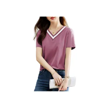XWI T Shirt Women's Dark Reddish Purple
