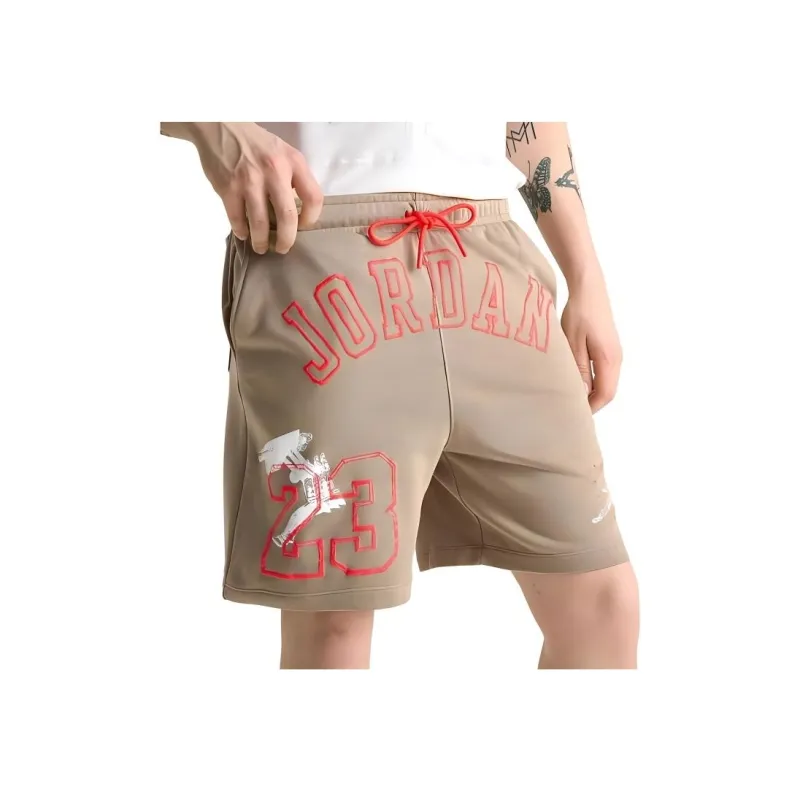Jordan Casual Shorts Men's Khaki-2