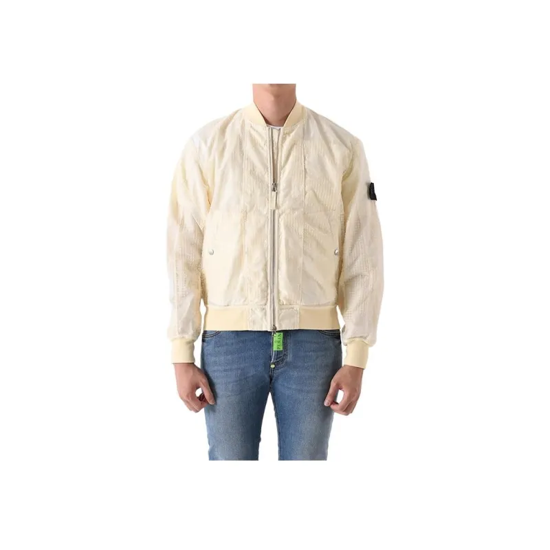 STONE ISLAND Zipped Bomber Jacket-6