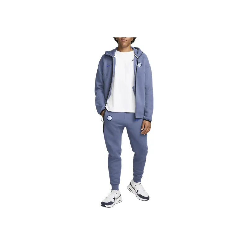 Nike Tech Fleece Knitted Sports Pants Men's Diffused Blue-2