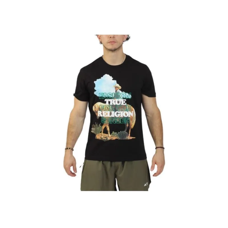 TRUE RELIGION T-Shirt Men's Black-0