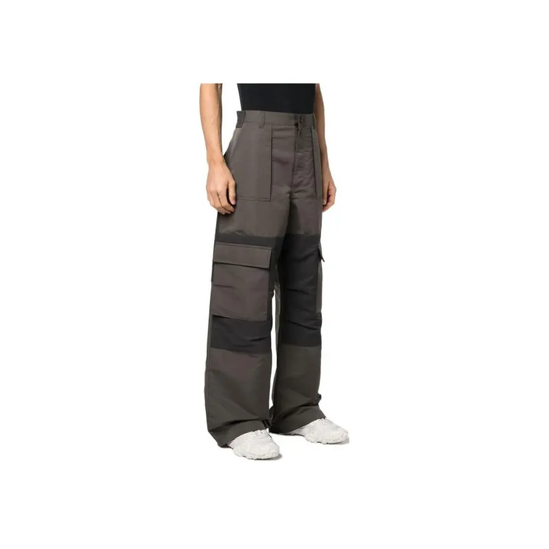 Acne Studios Cargo Pants Men Brown Green-2