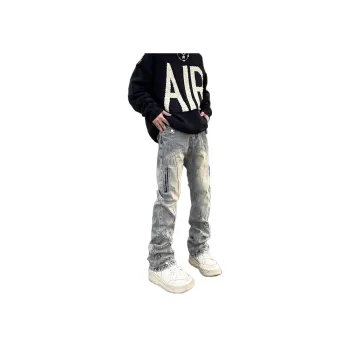 RENBEN Jeans Unisex Blue