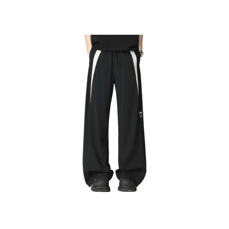 FISHGALAXY Casual Pants Unisex Black-0
